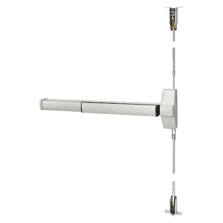 Corbin Russwin Concealed Vertical Rod Exit Device, 48-in, Satin Stainless Steel ED5860B 630 W048